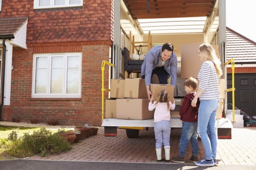 Local movers preparing for a residential move in Isleworth