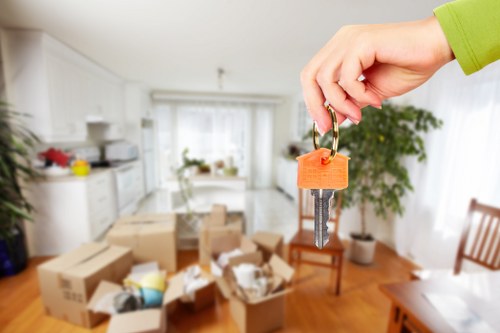 IT and furniture preparation during office removals in Isleworth