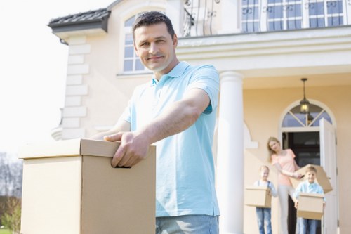 Moving team planning a house removal in Isleworth