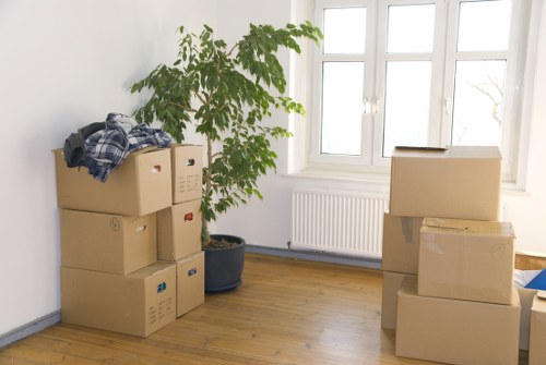 Bulky furniture removal service in Isleworth residential street