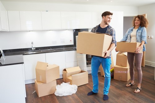 Furniture delivery by man with a van in Isleworth