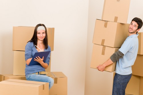 Local moving vehicle prepared for removals in Isleworth