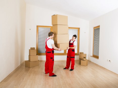 Organised packing and loading for house removals in Isleworth