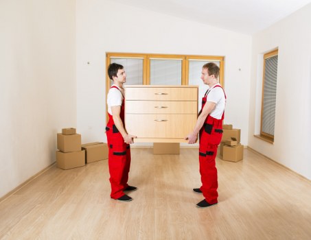 Local removal team handling a residential relocation in Isleworth
